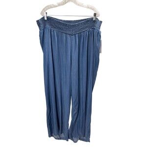 Destination Maternity Size XL Pants Women's Blue Lyocel